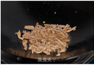 草菇肉片的做法步骤：6