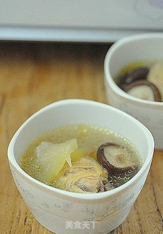 香菇冬瓜鸡汤的做法步骤:13