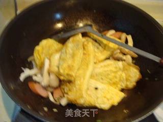 蛋饺一锅烩的做法步骤:12