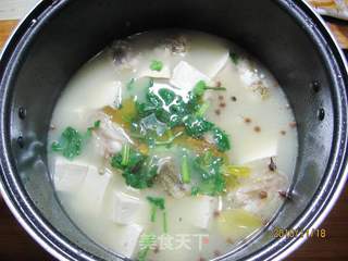 狗鱼炖豆腐的做法步骤:10