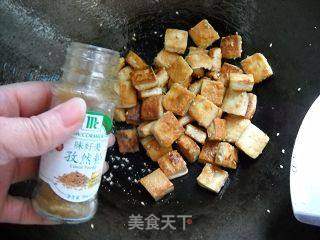 孜然臭豆干的做法步骤:4