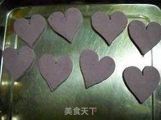 白麻紫薯饼的做法步骤:6