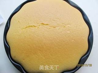 练手的蓝莓鲜奶蛋糕的做法步骤:9