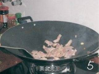 肉烧茄子煲的做法步骤:5