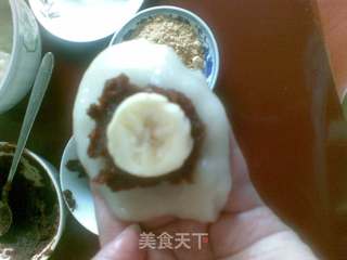 香蕉糯米糍的做法步骤:7