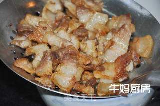 [菜谱换礼]。。。五彩肉片的做法步骤：4