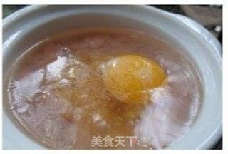 营养早餐:肉饼蛋汤的做法步骤:5