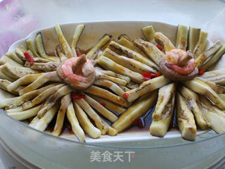 小椒版菊花茄子的做法步骤:6