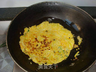 南瓜煎饼的做法步骤:8
