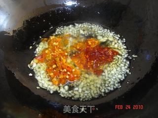 泡椒香芹烧魔芋的做法步骤：8