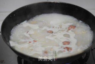 蛤蜊冬瓜肉丸汤——鲜掉眉毛的做法步骤：7