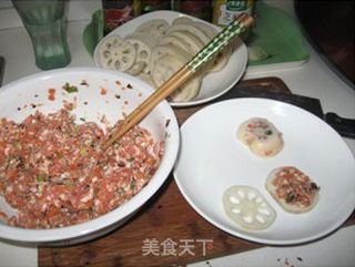 酥炸藕盒的做法步骤：4