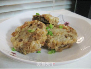 酥炸藕盒的做法步骤:9