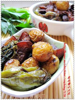 东北酱小土豆的做法步骤:7