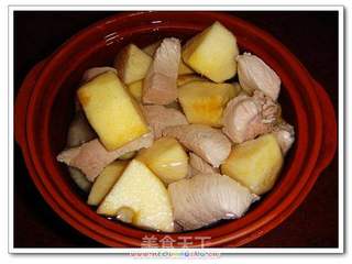 苹果雪梨瘦肉汤的做法步骤:7