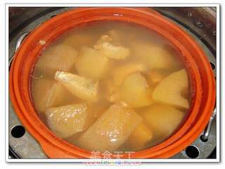 苹果雪梨瘦肉汤的做法步骤:9