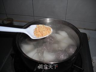 简单美味汤——萝卜牛肉丸汤的做法步骤：6