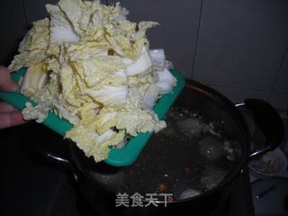 方便面也能吃出营养——娃娃菜牛肉丸方便面的做法步骤：6