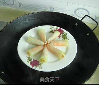 三鲜冬瓜卷的做法步骤:8