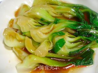 蚝油上海青的做法步骤：5