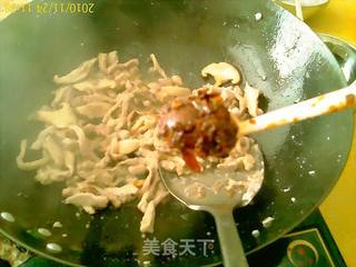 开胃莴苣瘦肉丝的做法步骤:4