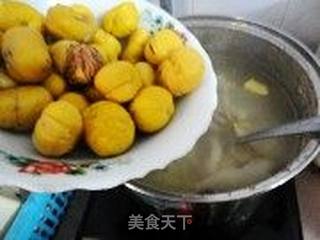 栗子鸡脚汤的做法步骤:7