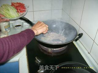 脆炒三丝的做法步骤：3