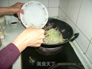 脆炒三丝的做法步骤：5