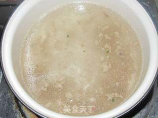 荠菜肉糜豆腐羹的做法步骤:3