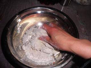 面条机功能一-----【自做鸡汤面条】的做法步骤：4