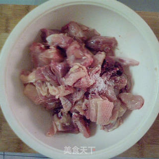 农家蒸鸡的做法步骤:5
