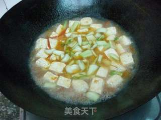 青菜炖豆腐的做法步骤：7