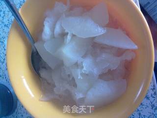 银耳雪梨水的做法步骤：6