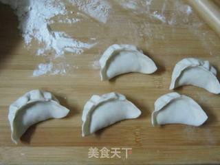 荠菜饺子的做法步骤:6