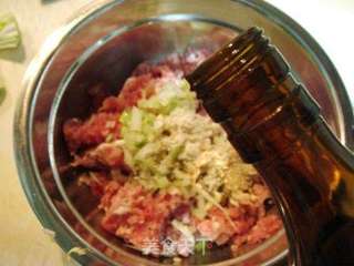 香菇白菜汆丸子的做法步骤:8