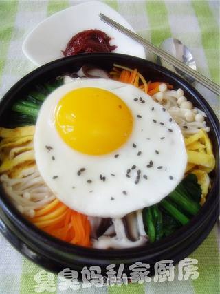 石锅拌饭的做法步骤:10