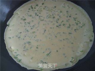 培根鸡蛋卷饼的做法步骤:5