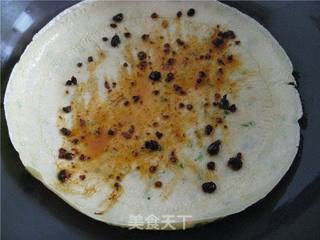 培根鸡蛋卷饼的做法步骤:6