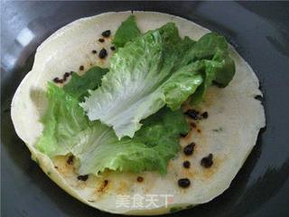 培根鸡蛋卷饼的做法步骤:7