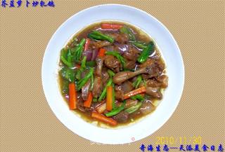 【飞禽美味精典】-《根茎蔬果炒乳鸽》又名《时蔬根茎炒乳鸽》的做法步骤：24