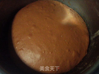可可葡萄干吐司的做法步骤:4