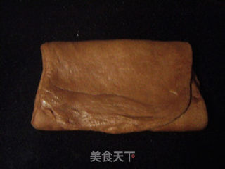 可可葡萄干吐司的做法步骤:7