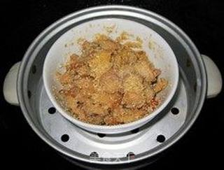粉蒸肉的做法步骤:7