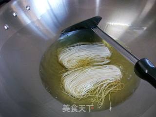 炸面线的做法步骤：2