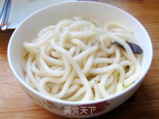 海鲜丸子乌冬面的做法步骤:8