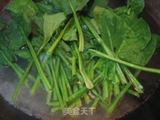 花样饭团--香煎菠菜饭团的做法步骤:4