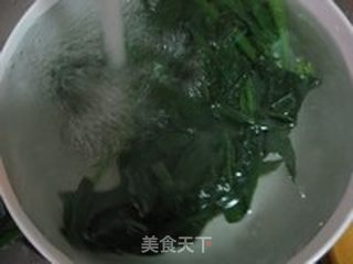 花样饭团--香煎菠菜饭团的做法步骤:5