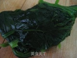 花样饭团--香煎菠菜饭团的做法步骤:6