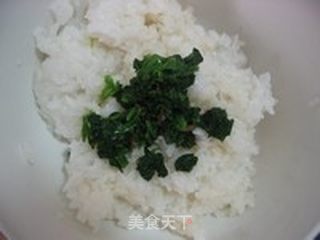 花样饭团--香煎菠菜饭团的做法步骤：9