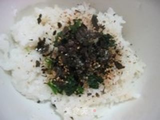 花样饭团--香煎菠菜饭团的做法步骤:10